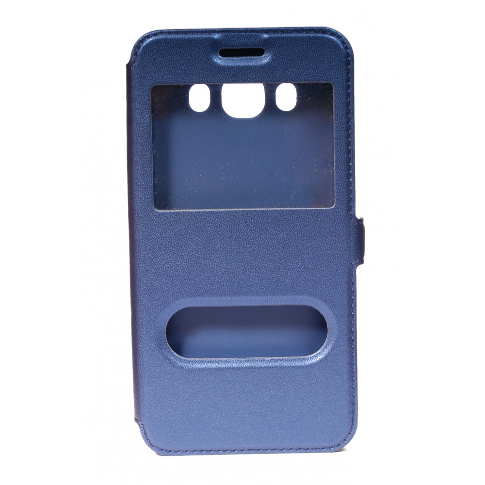 OEM Θήκη Βιβλίο Με Παράθυρα Για iPhone 7 Plus Μπλε Τηλεφωνία